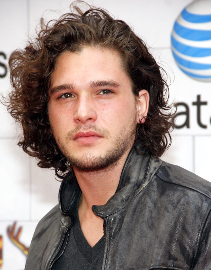 Kit Harington curly flow