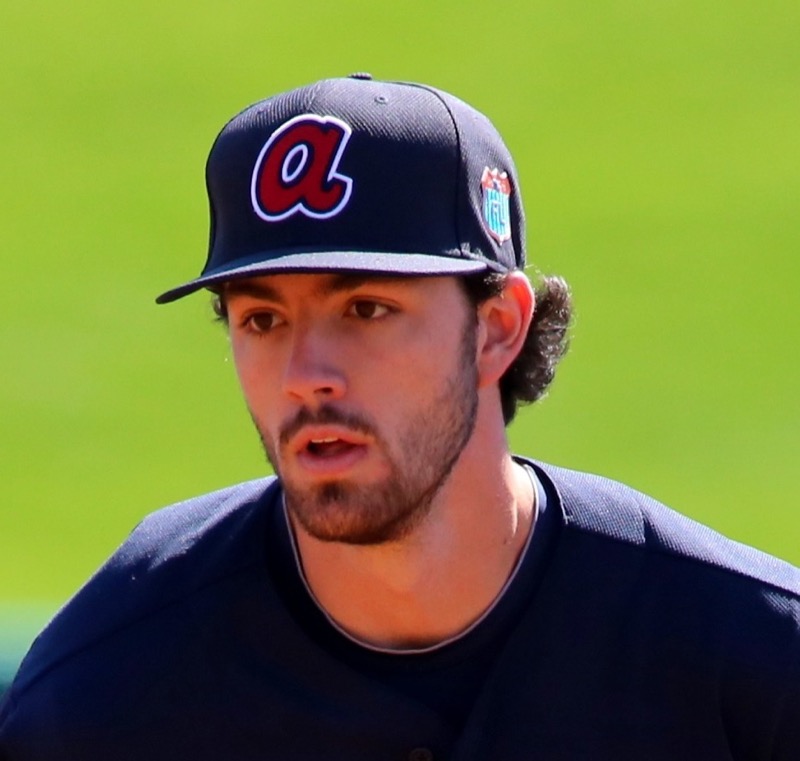 Dansby Swanson with a short baseball flow