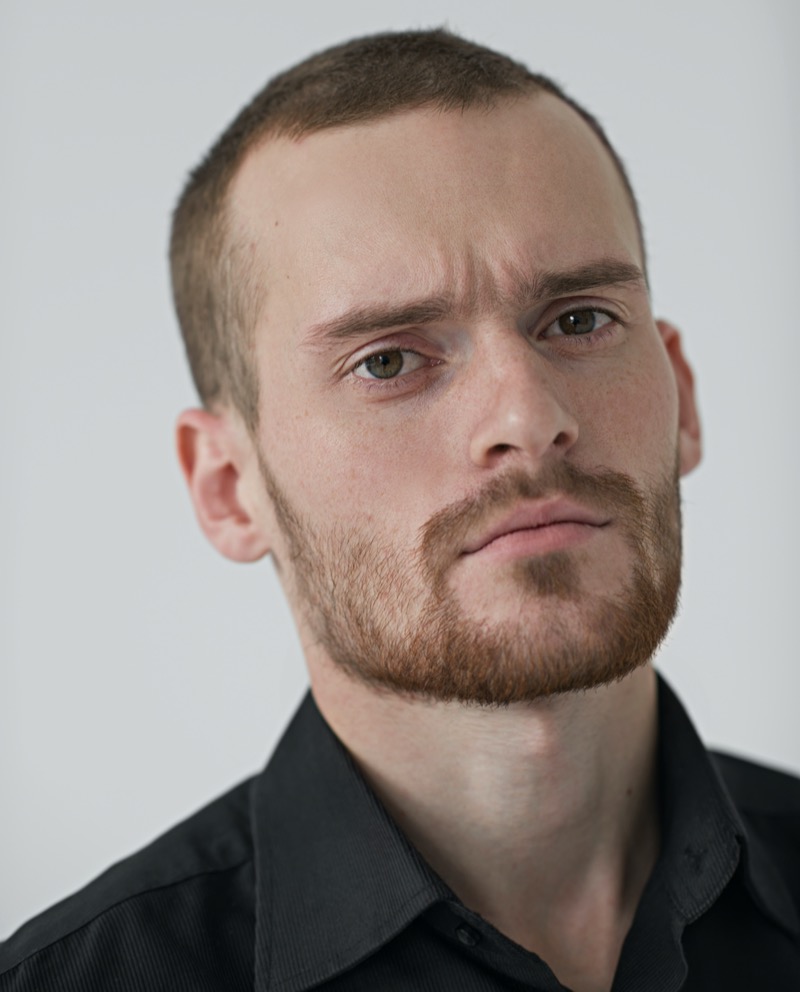 buzz cut men