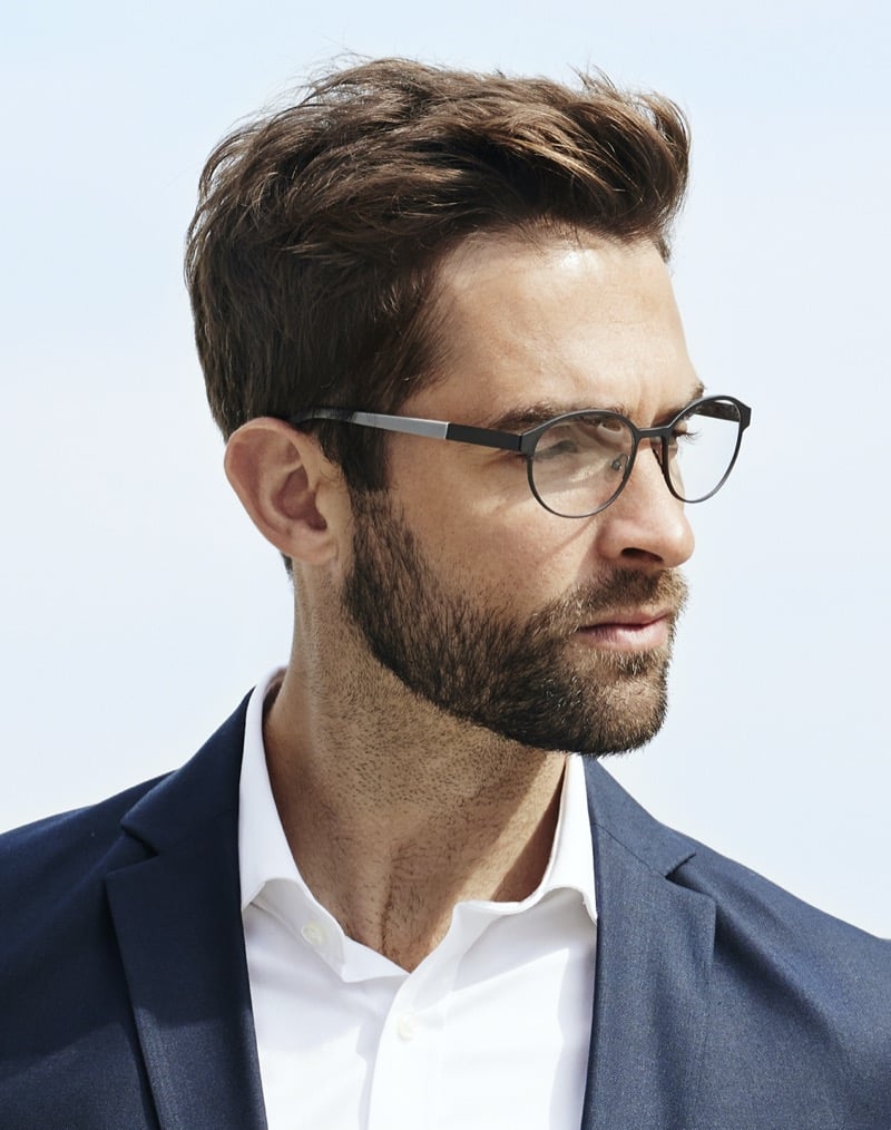 textured quiff men