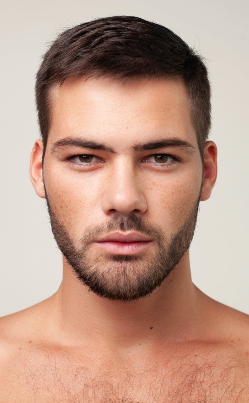 crew cut men