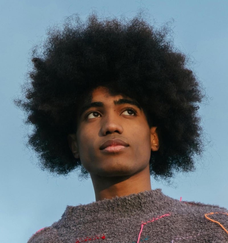 afro men
