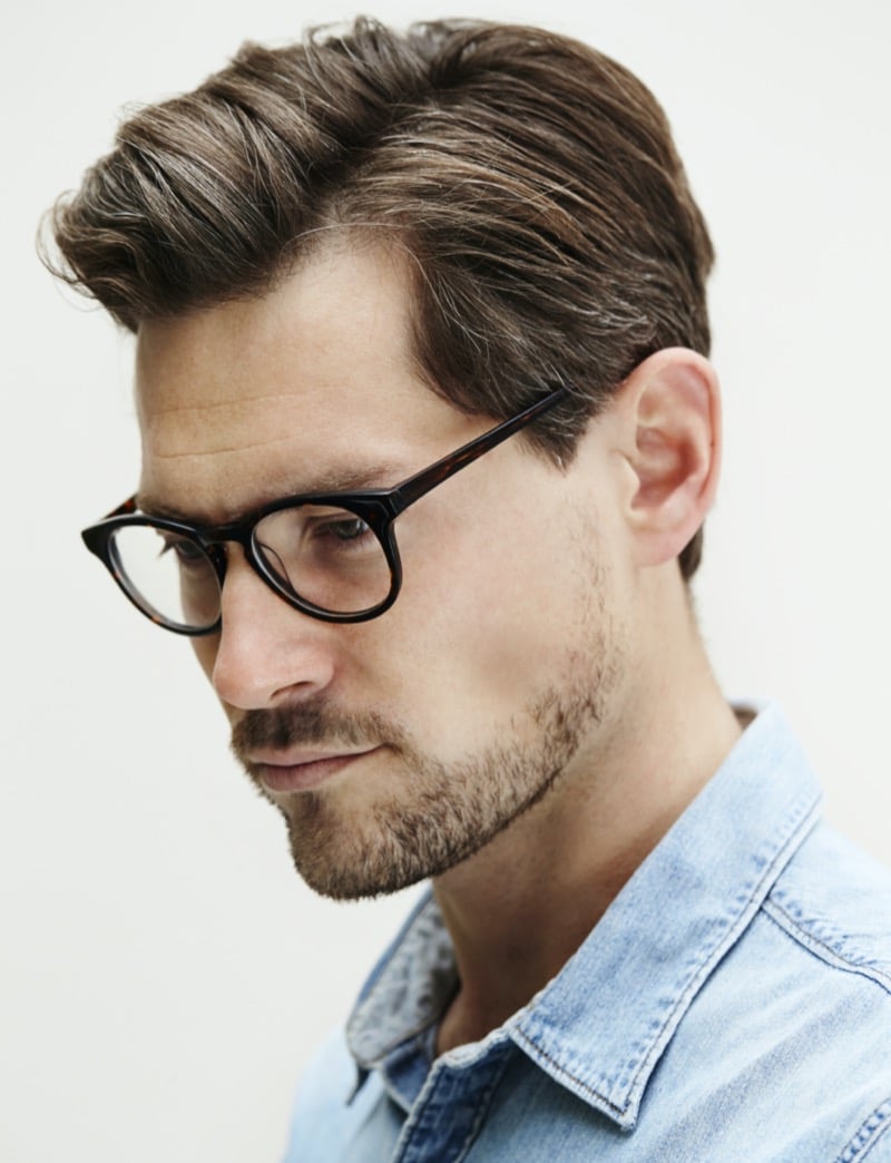 side part men