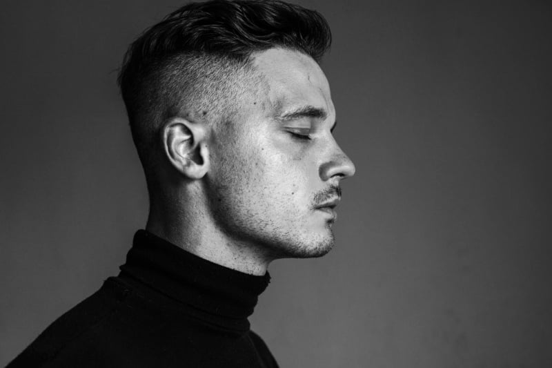 undercut thin hair men