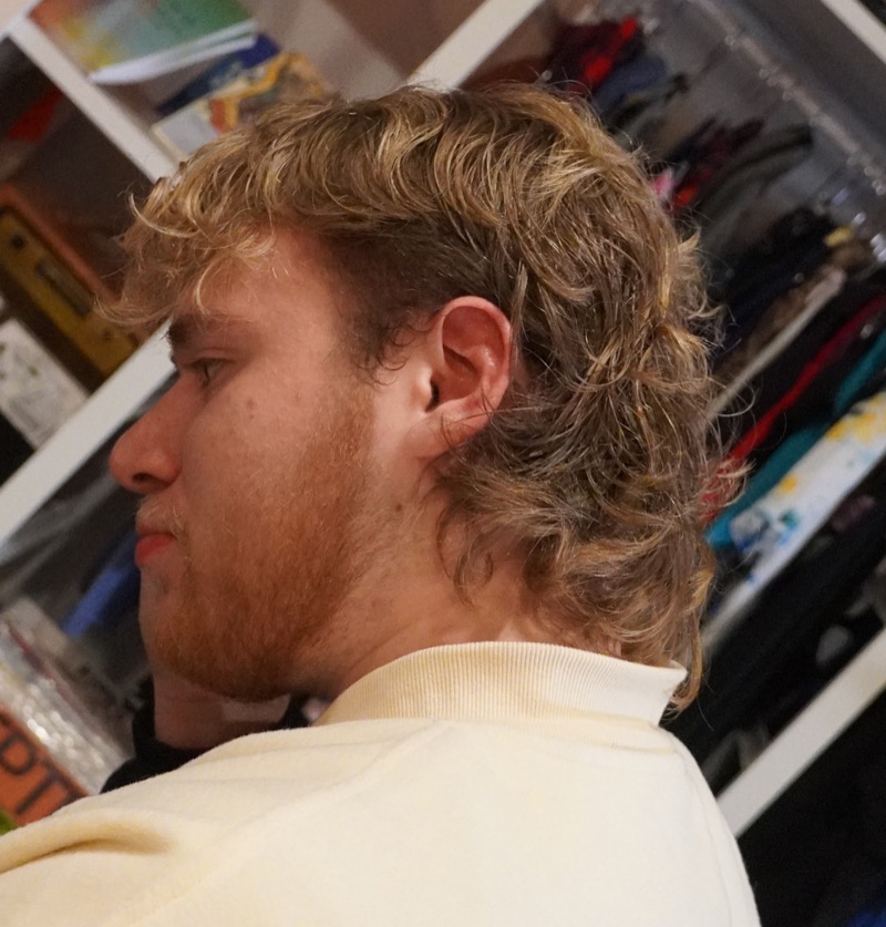 short mullet haircut men