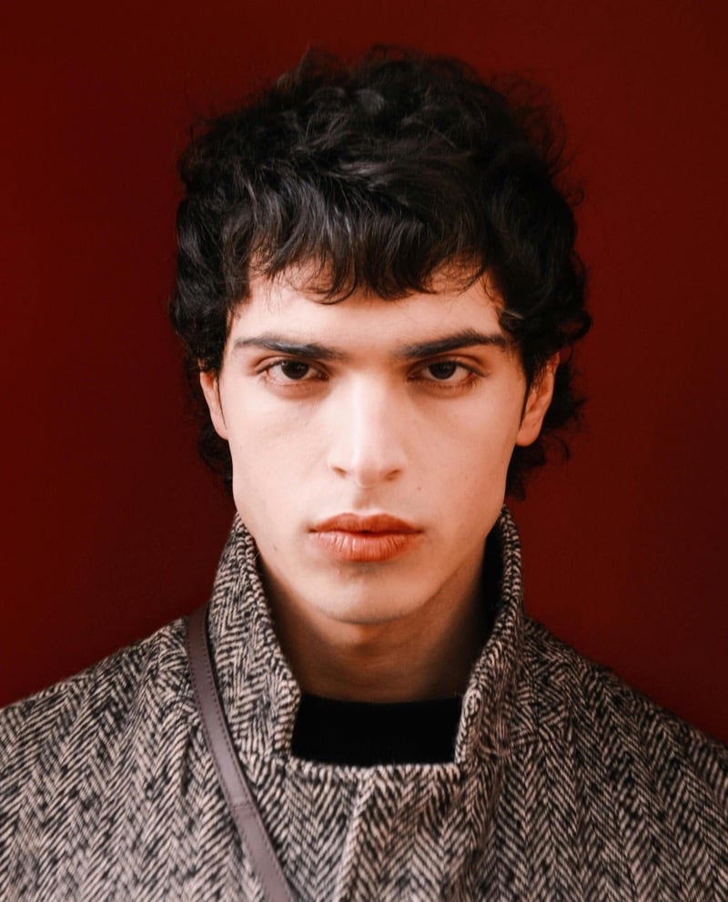 short wolf cut for men