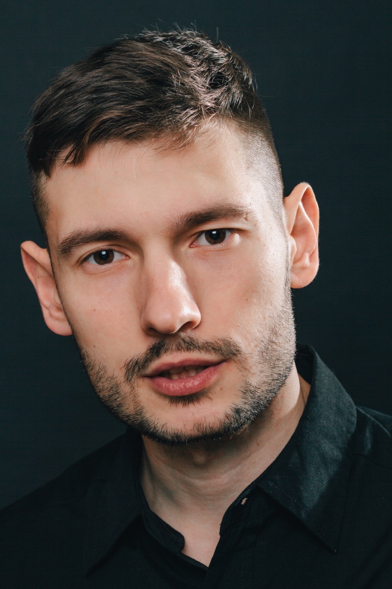 French crop with skin fade