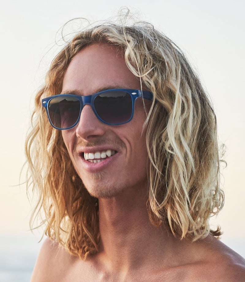 beach waves men