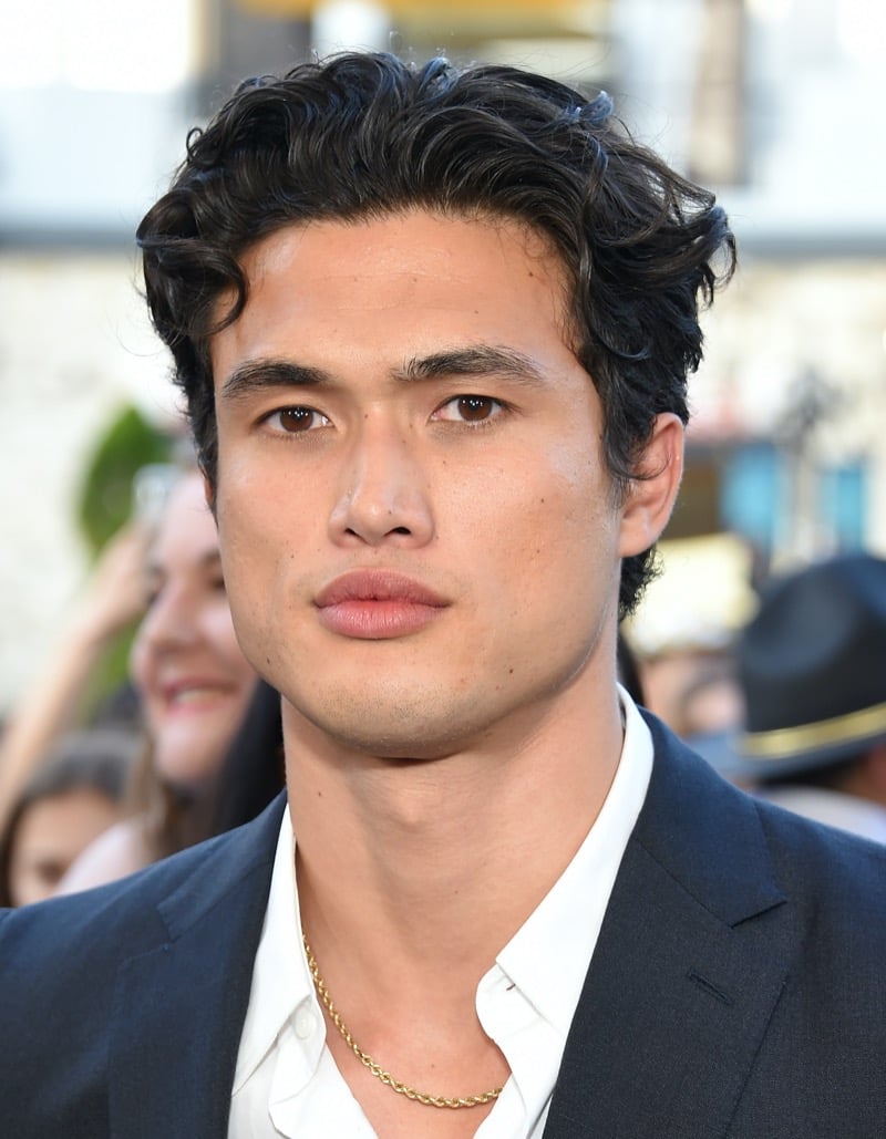 Charles Melton square face shape