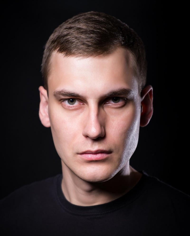 crew cut straight hair men