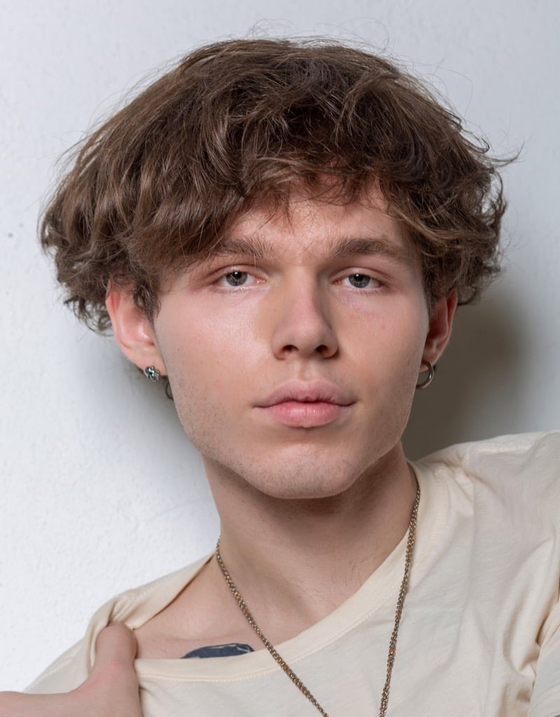 fluffy modern bowl cut