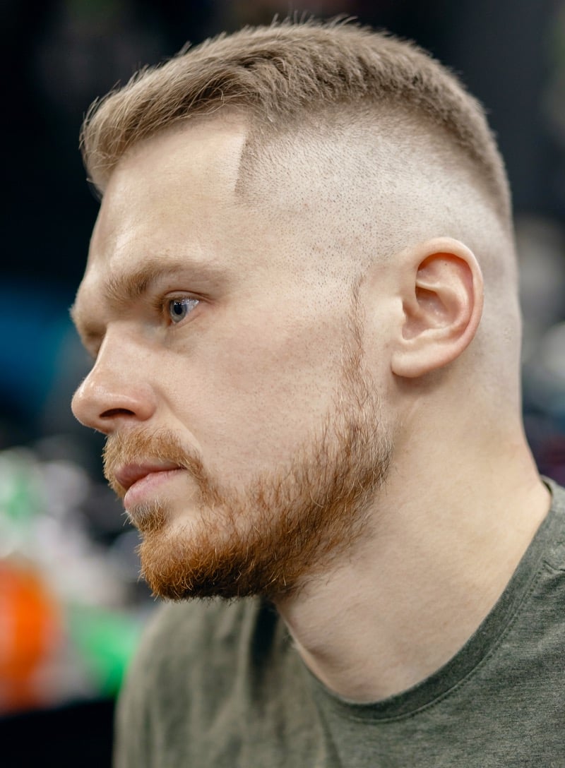 high and tight straight hair men
