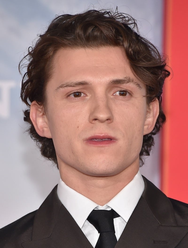 Tom Holland soft waves heart shaped face
