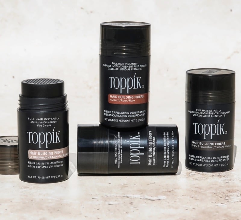 hair fibers men