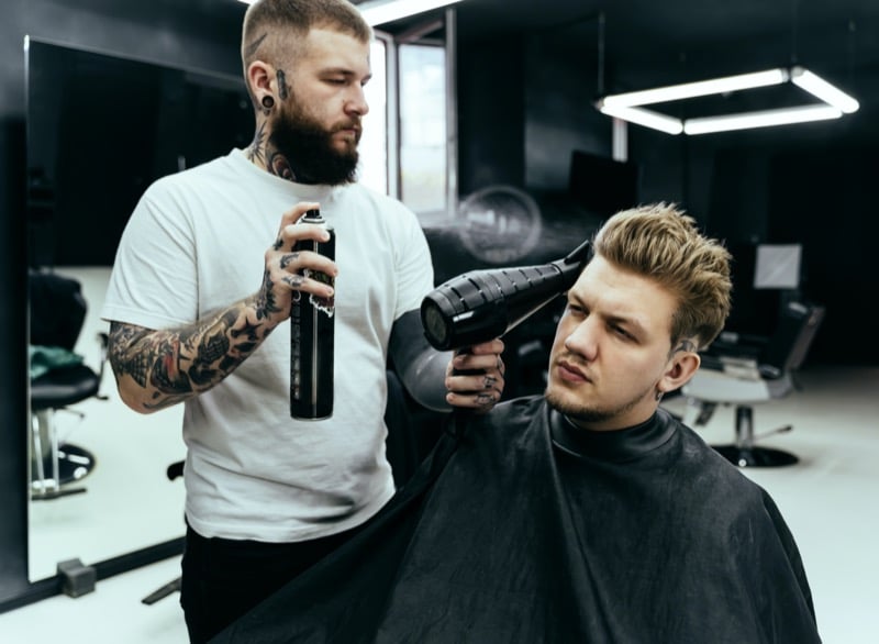 volumizing hair spray men