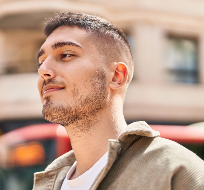 high skin fade crew cut